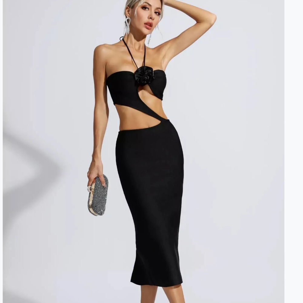 black dress sz small nwt